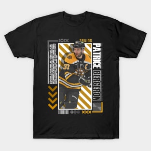 Patrice Bergeron Paper Poster Version 10 T-Shirt